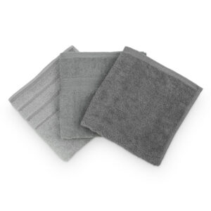 Kopalniška brisača – Svetlo siva - 100% Bombaž