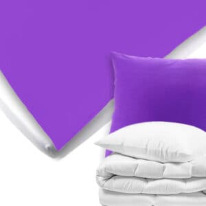 Posteljni set Luna, vijolične barve