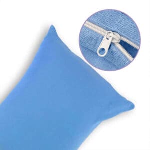 Federa per neonato - Azzurro, cotone 100%