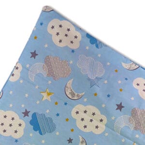 Prevleka za otroško odejo z motivom Modro nebo