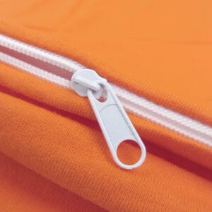 Prevleka za vzglavnik - Oranžna, Zapiranje na Zadrgo